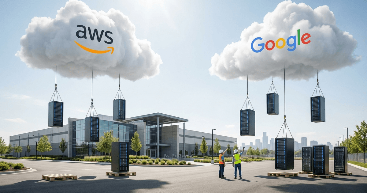 AWS and Google Point to a New Business — On-Prem Reconsidered in the AI Era and Selling Physical Racks Outside the Cloud