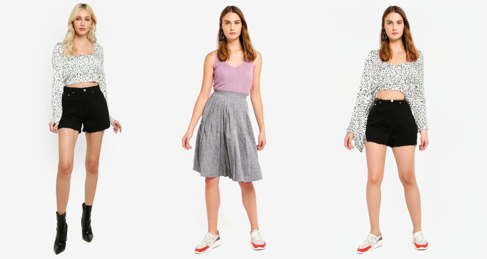 Boundary artifacts: visible issues at garment-skin transitions, particularly around sleeves and hemlines