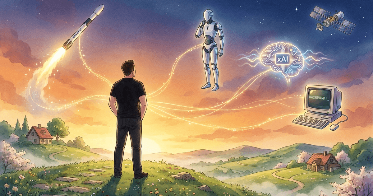 Digital Optimus: What Macrohard, xAI Restructuring, and Orbital Data Centers Reveal About Musk's AI Integration Strategy