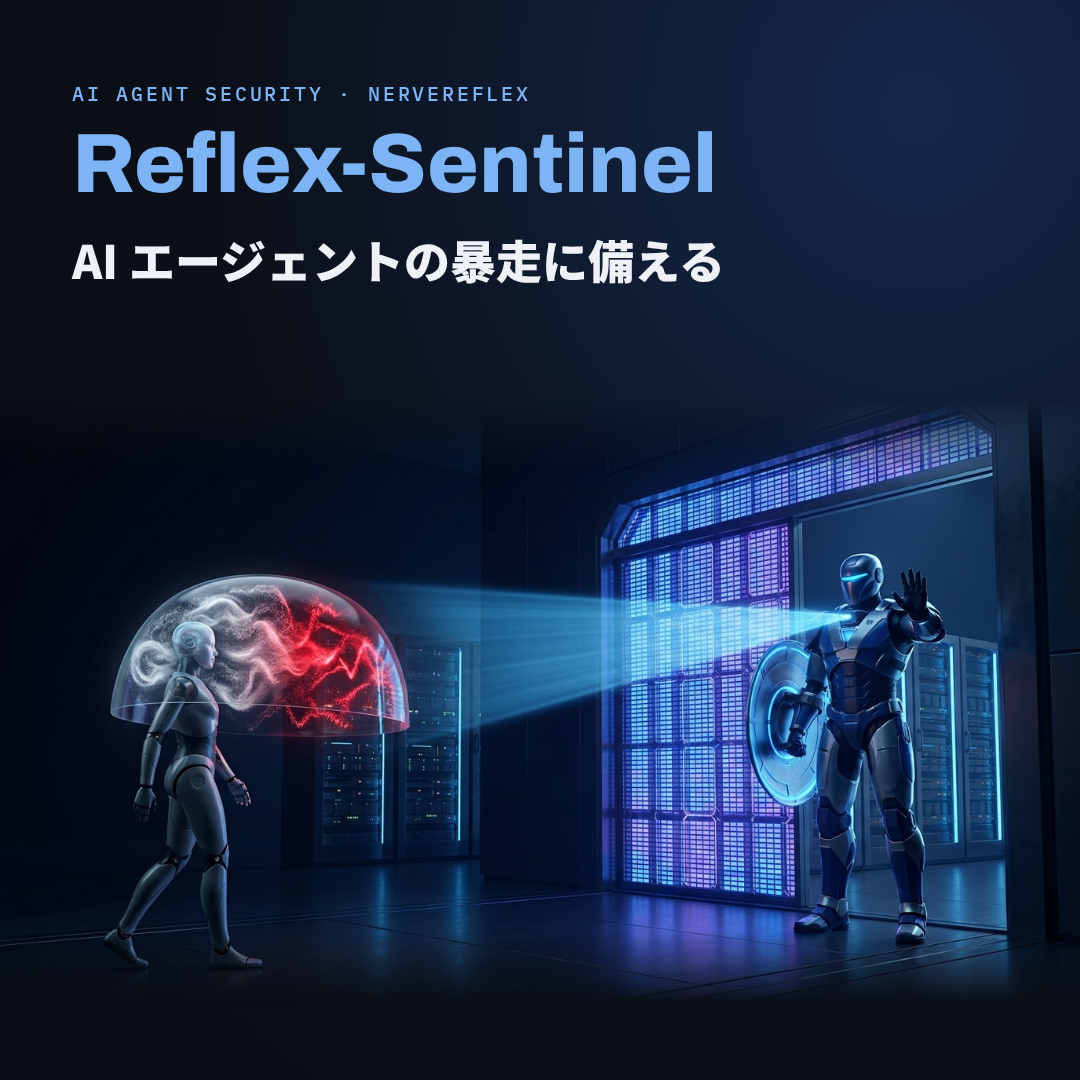 AI エージェントの暴走にどう備えるか ― 行動の前の「頭の中」を見張る、これからのセキュリティ対策 Reflex-Sentinel の提案